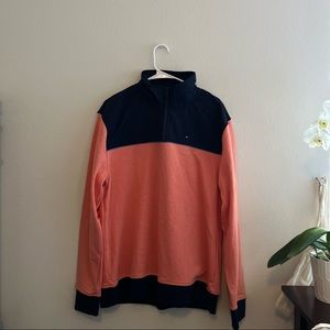 tommy hilfiger half zip sweater